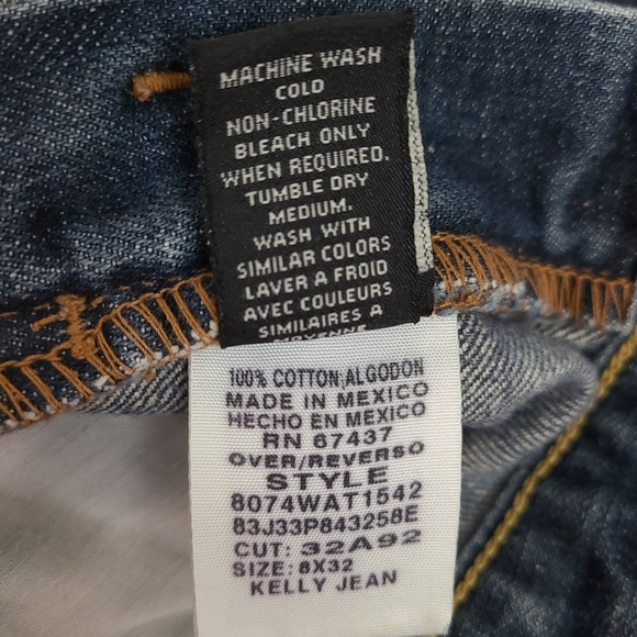 Ralph Lauren Polo Women's Dark Wash Jeans | 8x32 - Picture 10 of 10